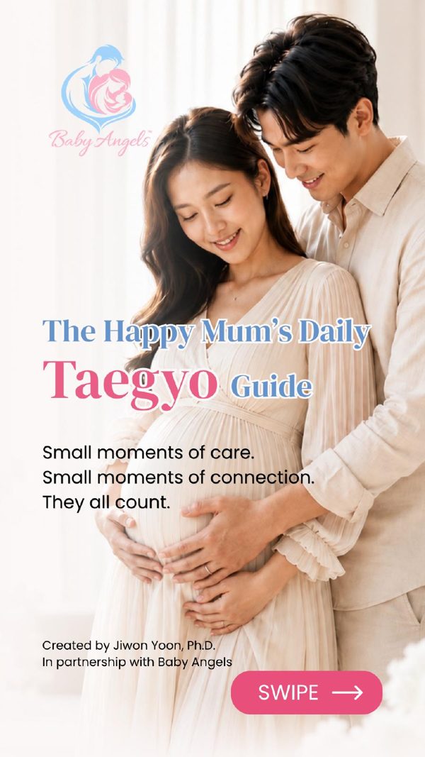 Cover of The Happy Mum’s Daily Taegyo Guide